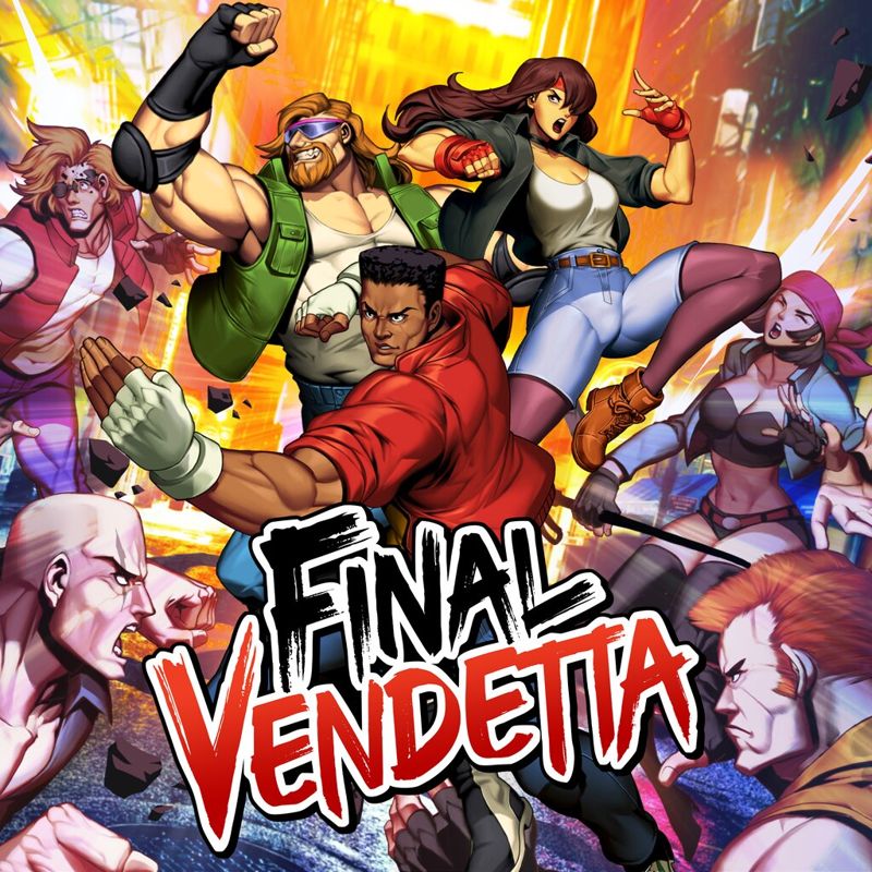 Final Vendetta box art for Playstation 4